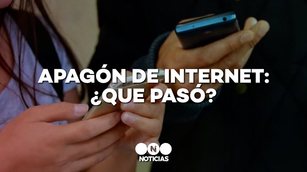 APAGÓN DE INTERNET: ¿QUÉ PASÓ? - Telefe Noticias