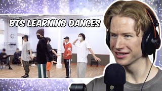HONEST REACTION to watch bts learn their dances