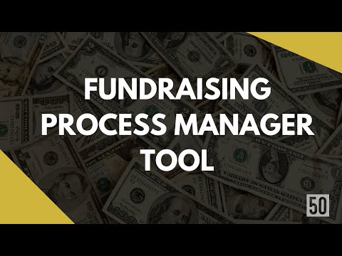 Fundraising process manager tool for startups and investors