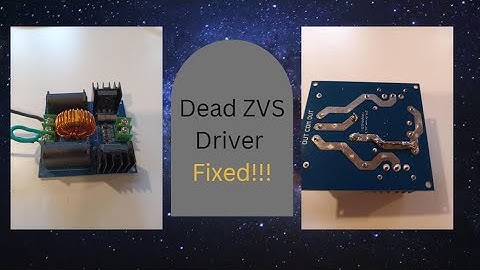 ZVS driver fix blow out
