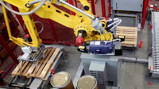 Heavy-Duty Robotic Palletizer: Boost Efficiency, Reduce Costs & Injuries | Up to 100lbs Payload