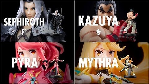Sephiroth and Kazuya amiibo release date set for January, Pyra / Mythra coming in 2023