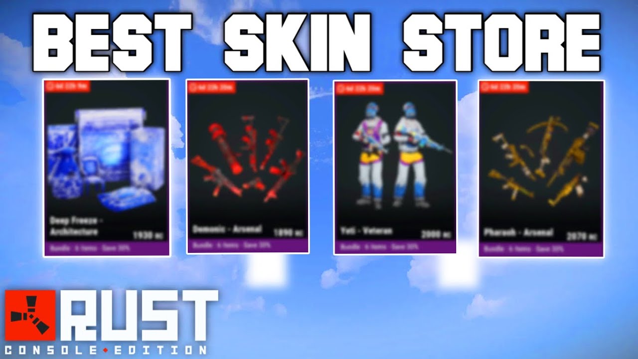 New Rust Skins for Console and PC (August 11) - EIP Gaming