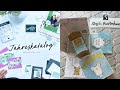 Explosionsbox zur Geburt oder Taufe mit Babybett aus Papier Stampin‘ Up! Baby -Alarm Geschenk DIY