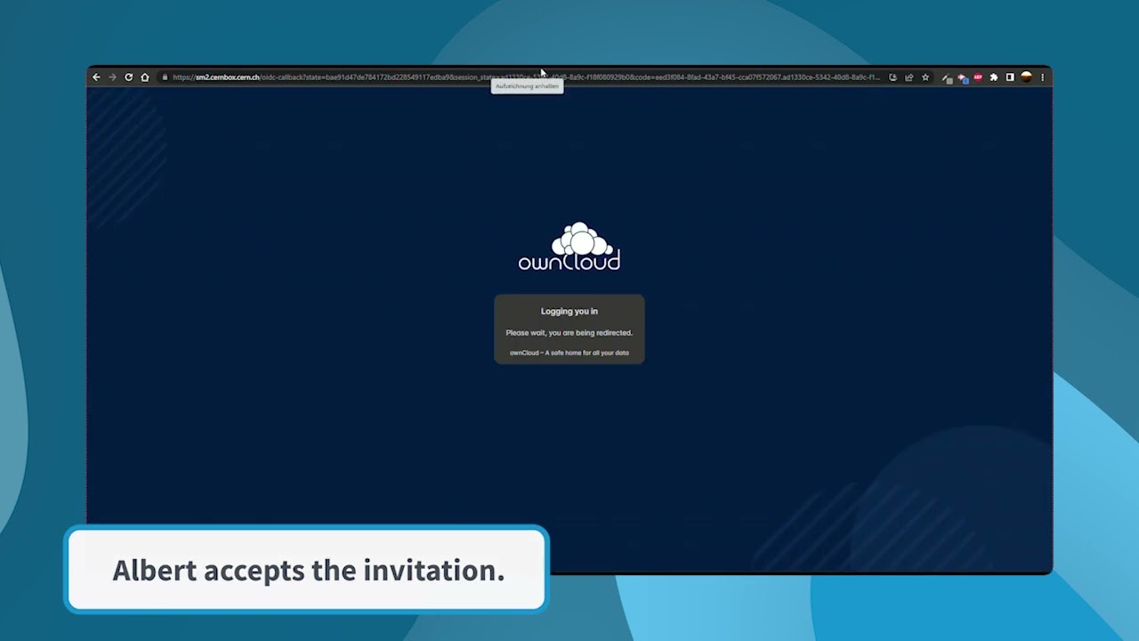 ScienceMesh demo-Data Sharing in OwnCloud oCIS & applications integration beyond local clouds w OCM
