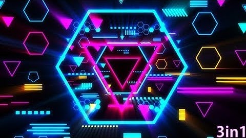 Vj Neon Lights Background | Motion Graphics - Videohive template