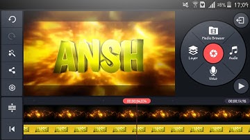 HOW TO MAKE AN EPIC 3D SYNC INTRO FROM ANDROID (kinemaster)