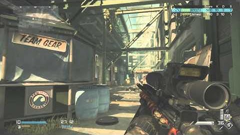 1v1 Quickscope on COD Ghosts (vs JamesDerekGames)