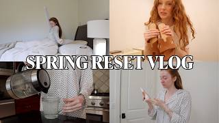 VLOG: Spring Reset! Deep Cleaning + Decluttering, Getting Back in Routine, Walmart Fashion Haul