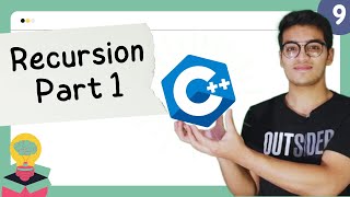 Recursion C++ | تعلم الدوال بلغه سي بلس بلس الحلقة 9