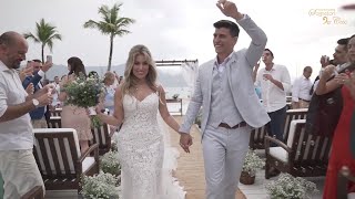 Casamento na Praia | Incrível Cerimônia no Sea Club em Ilhabela São Paulo