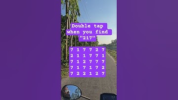 Observation Visual Test: 5 Seconds For You To Spot 217. Try Your Skills!  #search #puzzle #shorts