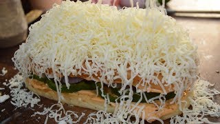 PANEER TIKKA OPEN TOAST | BIG Panini Sandwich | Indian Street Food