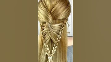 Kiểu Tết Tóc Đi Chơi - Đi Tiệc Đẹp Dễ Làm #shorts .131 #ngọcuyênn #tettocdep #buitoc