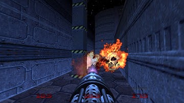 Doom 64 (PC) - Level 04: Holding Area