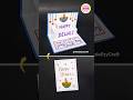 Diwali pop up card | Diwali greeting card | DIY Diwali card idea #shorts #diy #craft #diwali