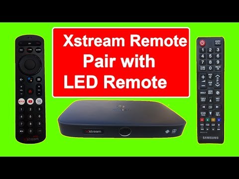 Airtel Xstream  Remote Pairing | How to Pair Xstream STB Remote with LED TV