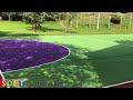 Sports Court Cleaning and Painting in Sheffield, Yorkshire | Anti-Slip Painting Job