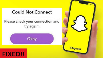 How To Fix Check Your Connection and Try again on Snapchat || Snapchat Log in Issue