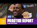 Dion Waiters talks about getting acclimated to the team | Lakers Practice