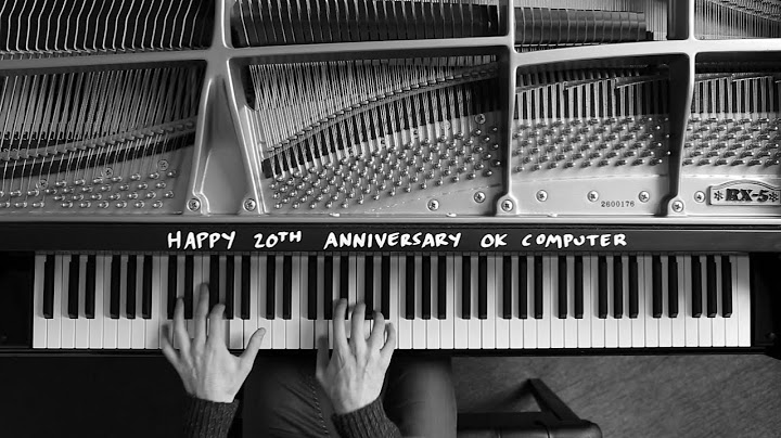 Paranoid Android Piano version - Piano performance video thumbnail