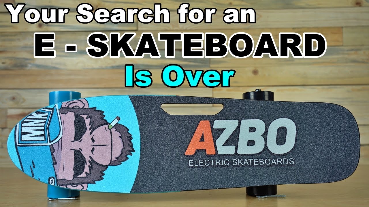 Blive ved forgænger spids You won't be disappointed with the E-Skateboard from AZBO | E-Skateboard | Electric  Skateboard | - YouTube