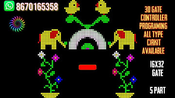 16x32 Pixel Theme Gate 2020 Part -2  Joy Electronic