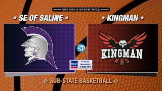 Southeast of Saline Girls Basketball vs Kingman (02/27/26)