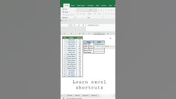Sumif function in excel #excel #learnexcel #excelshortcutkeys #excelshortcut #exceltips #learning