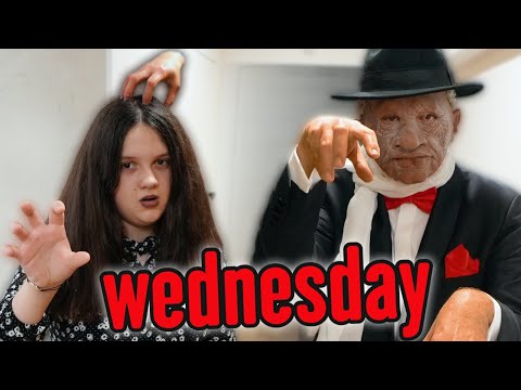 GDY WEDNESDAY WCHODZI ZA MOCNO 😱 DZIADEK PRZEGIĄŁ ❗ MISIA I JA