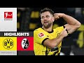 Malen &amp; Füllkrug Secure Home Streak! | Dortmund - Freiburg | Highlights | MD 21 – Bundesliga 23/24