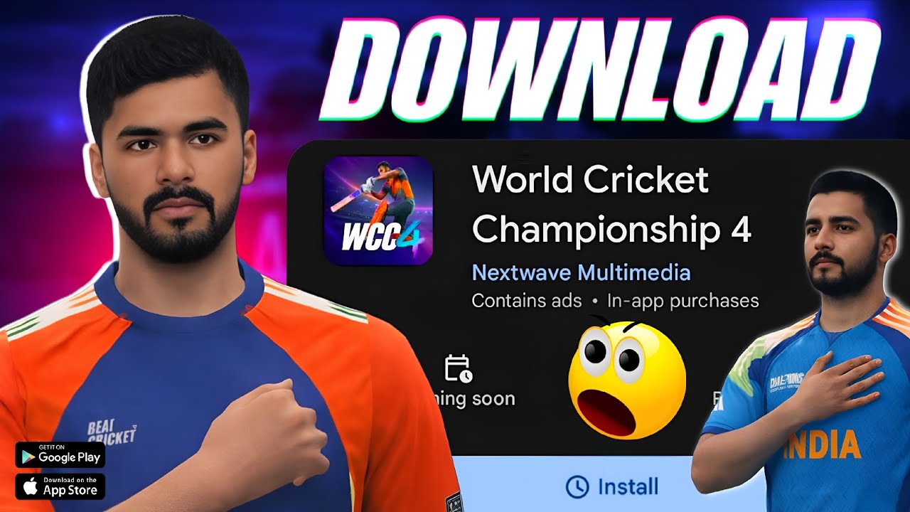 🔥DOWNLOAD NOW! Wcc4 New Cricket Game | High Graphics | Wcc4 Game 