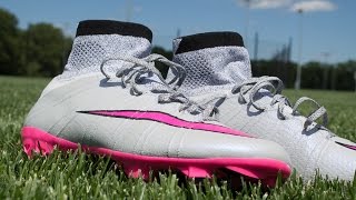 nike mercurial superfly pink grey