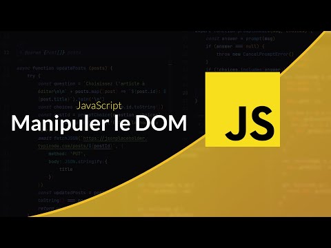 Vidéo: Que signifie la manipulation du DOM ?