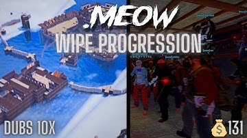 Dominating Dubs 10x With Meow | Wipe Progression #dtm