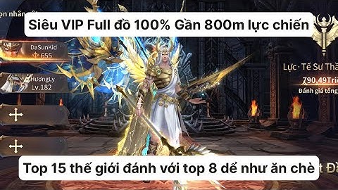 Mu vượt thời đại | Siêu chuyển nhượng dl lực 800m lực chiến top 15 thế giới giá 25tr | Tam Thái Tử