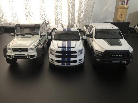 1:18 GT SPIRIT MODELLER (Mercedes Benz 6x6 - Ford F150 - Dodge Ram)