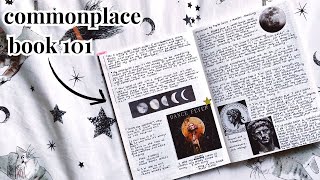 what is a commonplace book?   journal & chat #1