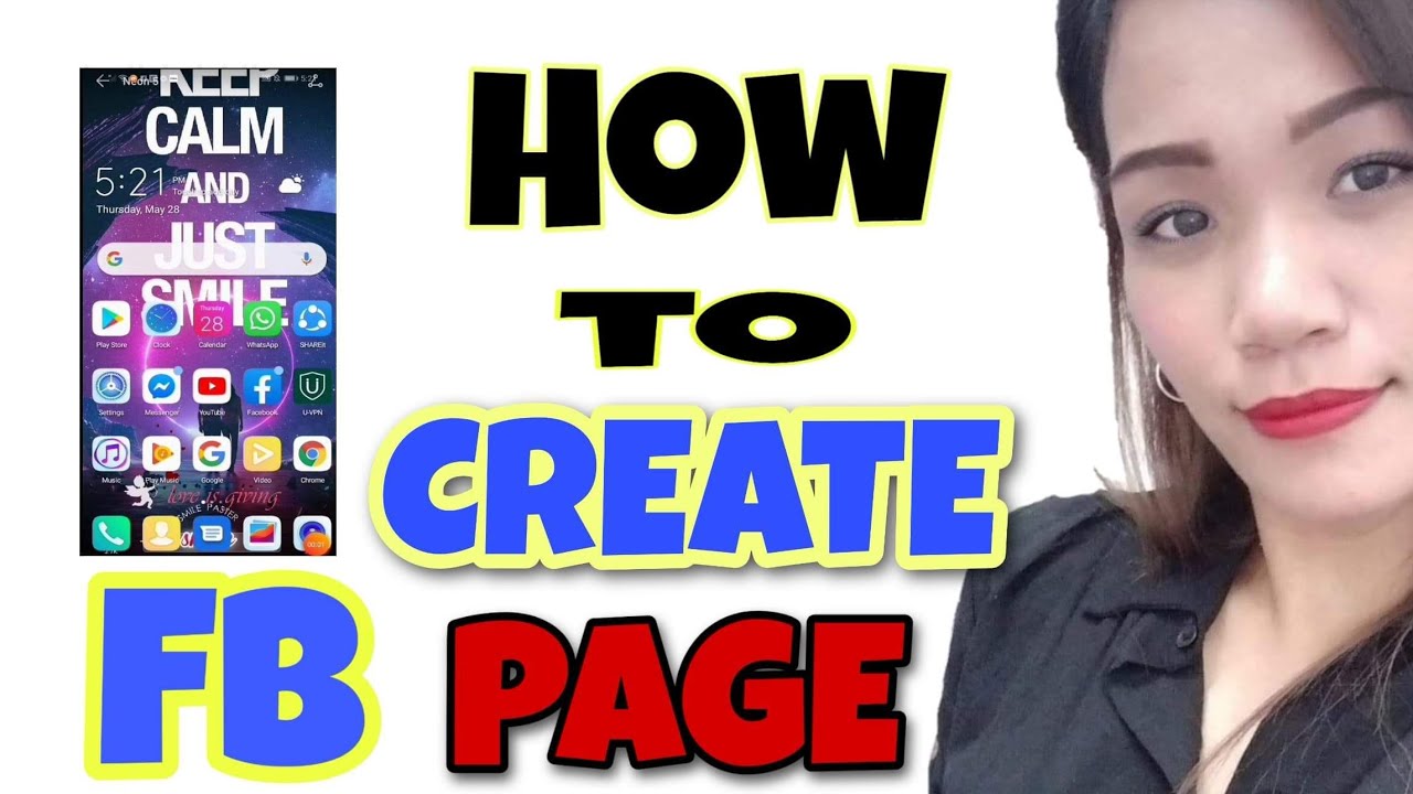 HOW TO CREATE FB PAGE YouTube how to create fb page youtube