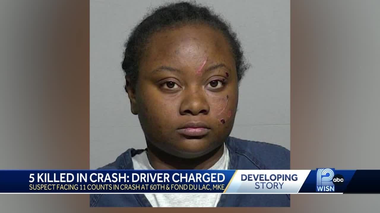 5 Killed in Crash: Driver Charged 5pm - YouTube