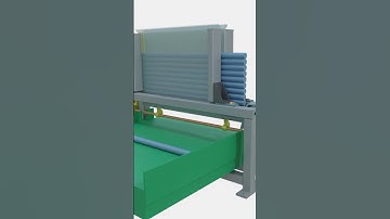 Round Bar Feeding Mechanism | Hydraulic Operated Round Bar Feeding Mechanism #shorts