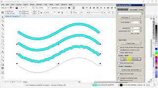 Circles on Curves  -  CorelDRAW macro - Demo 03