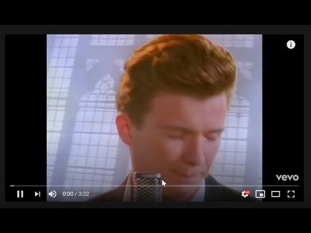 Rickroll your Zooms
