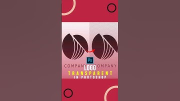 logo transparent in photoshop - Short Photoshop Tutorial
