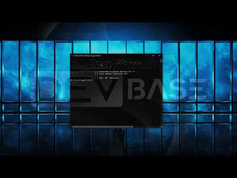 How to use Dev Base MASS DM TOOL
