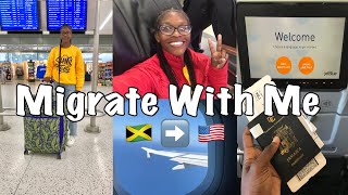 Migrating From Jamaica To America | Travel Vlog