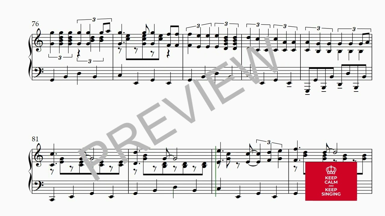 DANCE THE NIGHT AWAY SATB score - YouTube