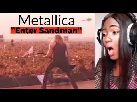  FIRST TIME SEEING THEM- METALLICA- Enter Sandman Live Moscow 1991 HD REACTION|
