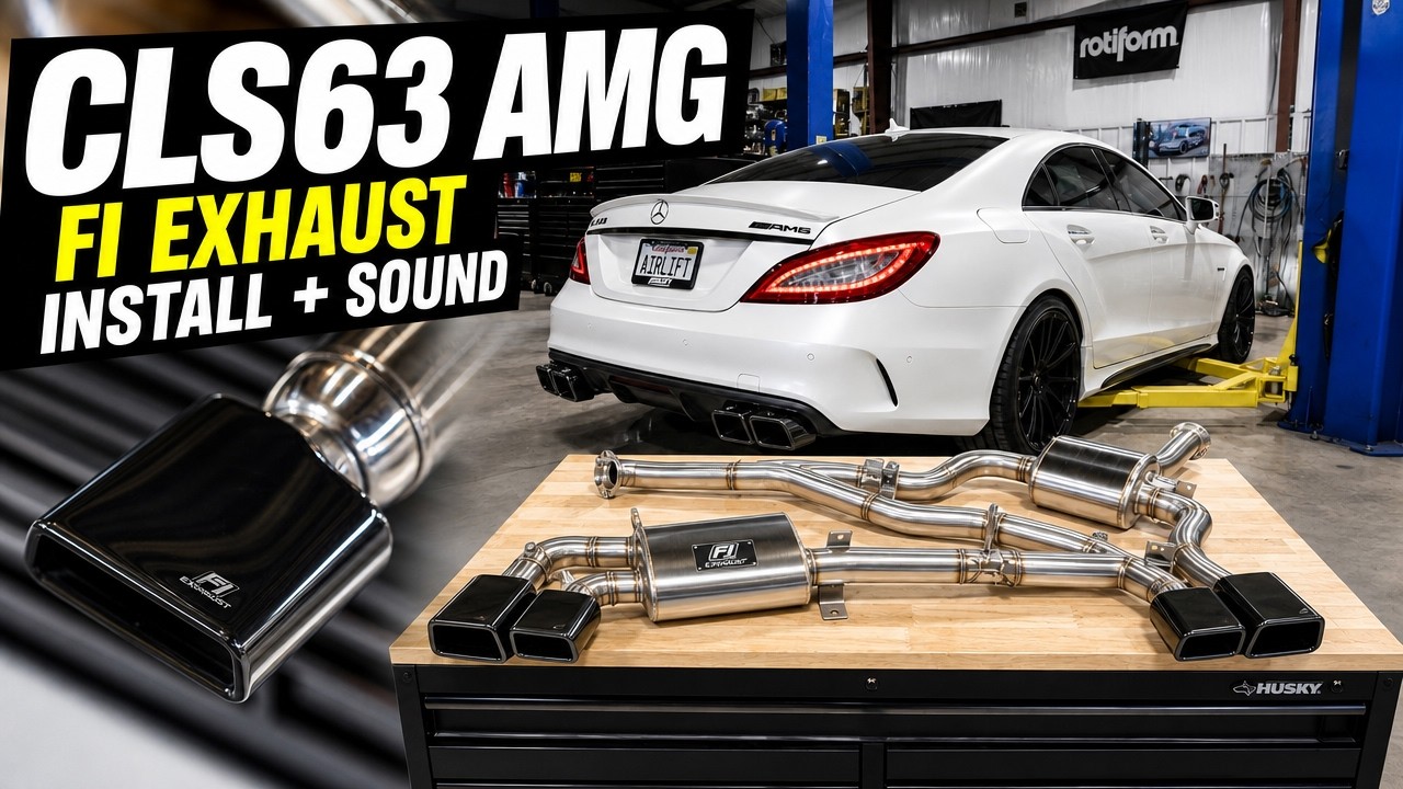 Mercedes-AMG C218 / X218 CLS63 - Fi Exhaust