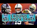 3 Round 2026 NFL Mock Draft WITH TRADES!!!!